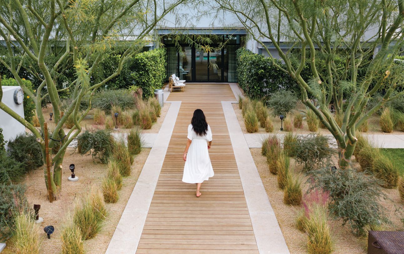 Visit Palo Verde Spa & Apothecary at Andaz Scottsdale Resort & Bungalows for customized treatments in a serene desert setting. PHOTO BY STEPHANIE RUSSO FOR ANDAZ SCOTTSDALE RESORT & BUNGALOWS