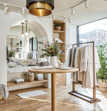 A peek inside Parachute’s new boutique PHOTO COURTESY OF BRANDS