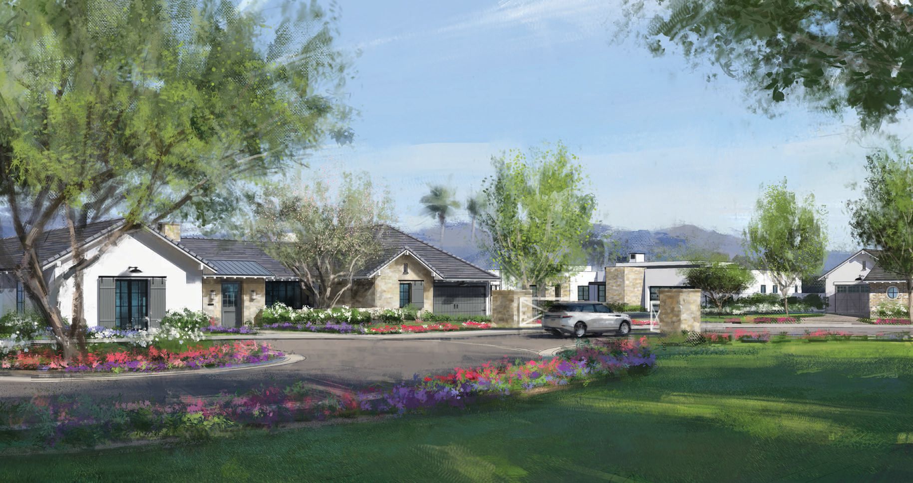 Camelot Homes’ new eight-home community, The Collection PHOTO COURTESY OF CAMELOT HOMES