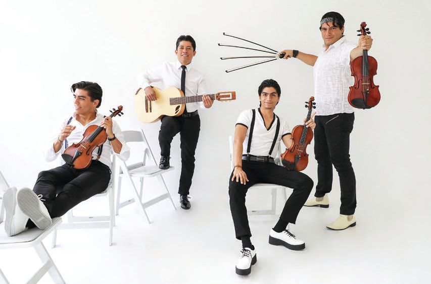 Villalobos Brothers join Fandango at the Wall Concert, Oct. 17. PHOTO: BY MARIANA OSORIO