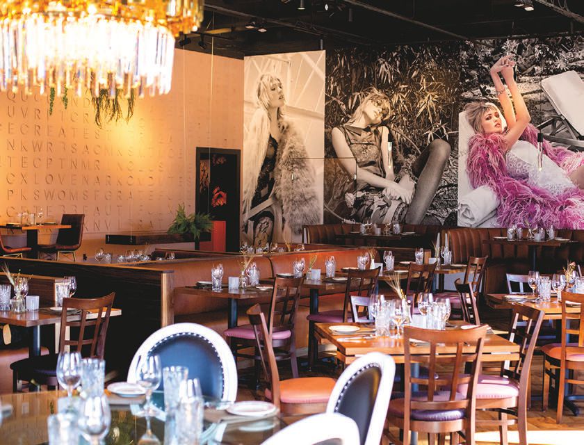 The atmosphere at Santé is like no other at this hip new eatery in the Scottsdale Quarter PHOTO: COURTESY OF SANTÉ
