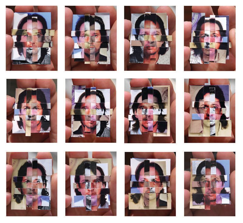 Oscar Muñoz, “El juego de las probabilidades” (2007, 12 color photographs). EL JUEGO DE LAS PROBABILIDADES” COLLECTION OF CECILIA AND ERNESTO POMA, COURTESY OF SICARDI | AYERS | BACINO, PHOTO COURTESY OF THE ARTIST