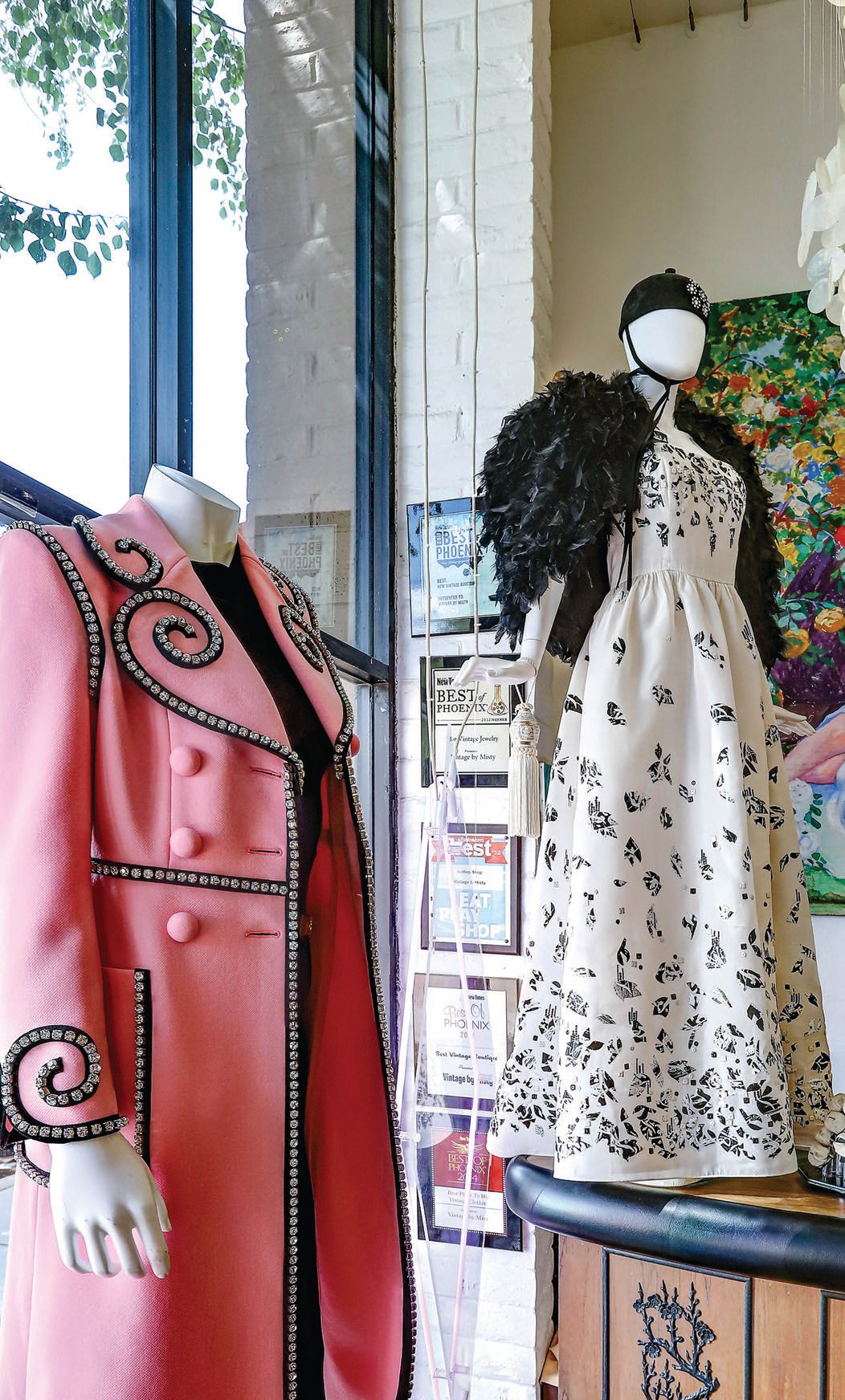 The inventory at luxury resale boutique Vintage by Misty—where celebs like Rihanna, Miley Cyrus and the Kardashians are customers—is always changing. PHOTO COURTESY OF MISTY GUERRIERO